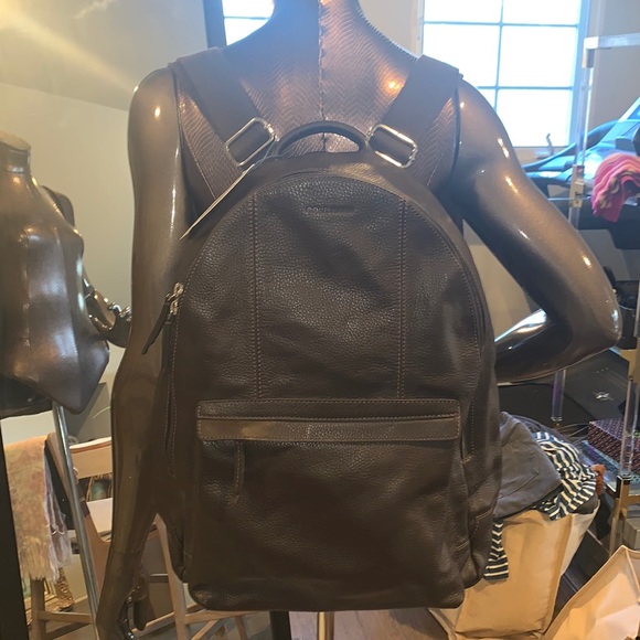 Cole Haan leather backpack NWT - Picture 1 of 8